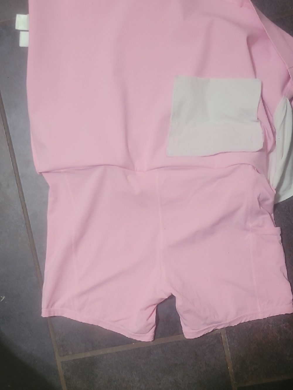 Women's Pink Pleated Mini Skirt - Picture 8 of 10